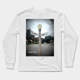 Lexington Drive & Isabel Street, Glendale, CA by Mistah Wilson Long Sleeve T-Shirt